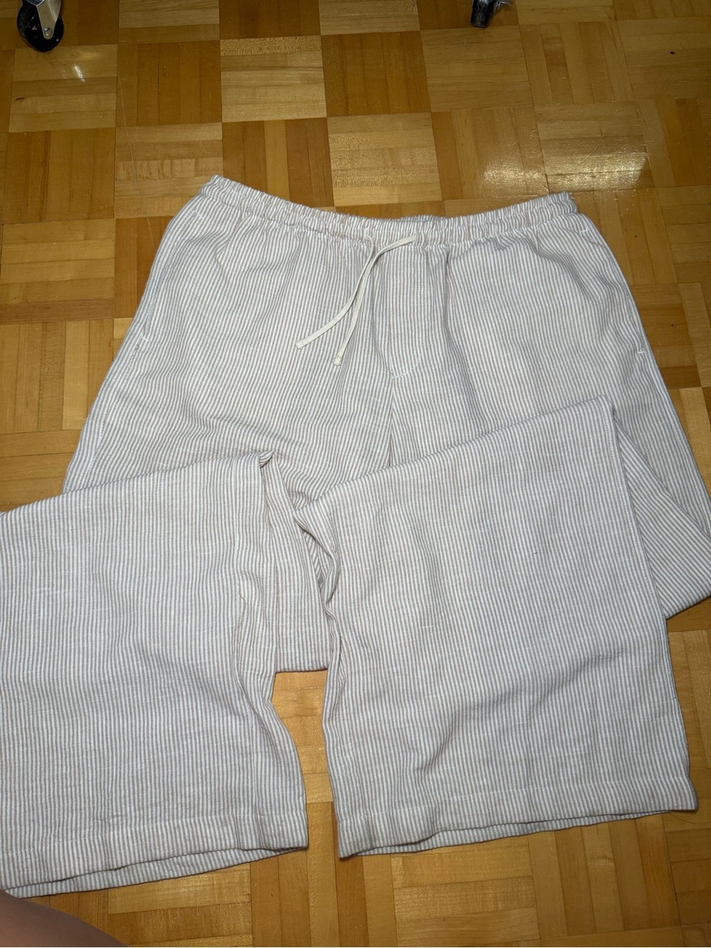 bershka linen pants